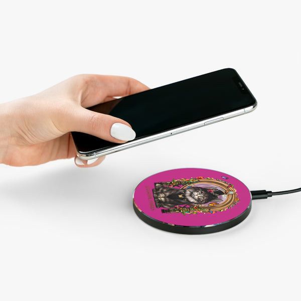 Wireless Charger: Mia (Pink)