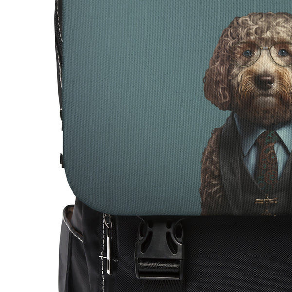 Front Flap Backpack: Mr. Pipps