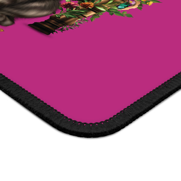 Mouse Pad: Mia (Pink)