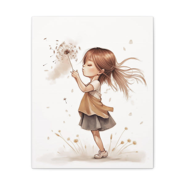 Canvas: Dandelion Wish