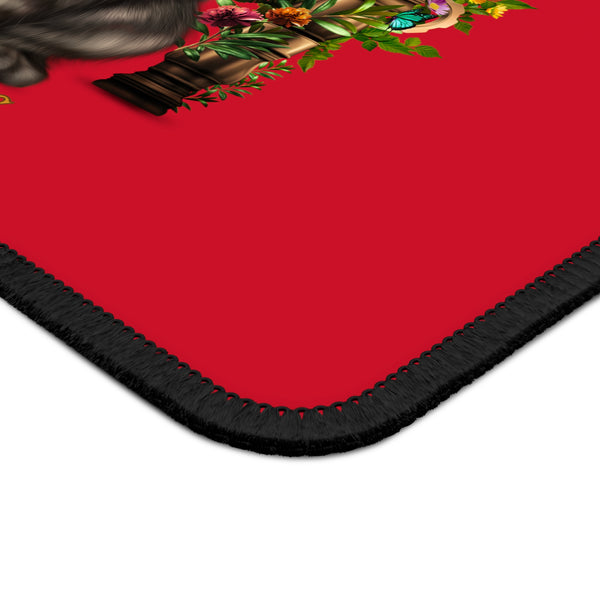 Mouse Pad: Mia (Red)