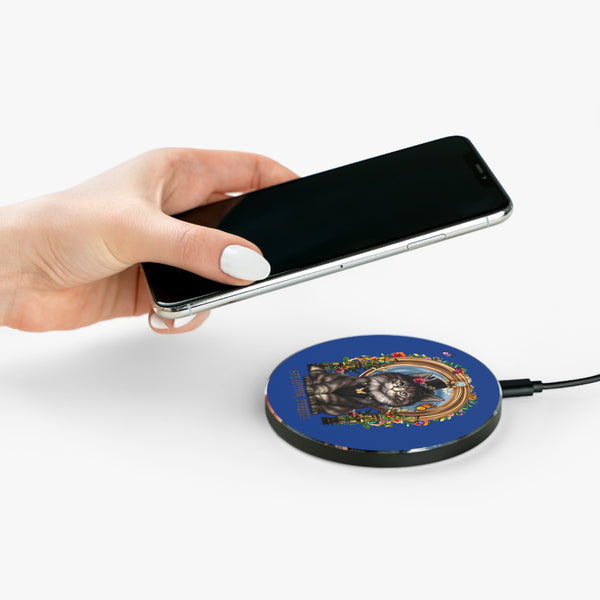 Wireless Charger: Mia (Blue)
