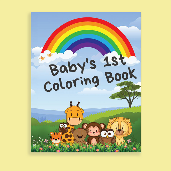 Baby's First Coloring Book: A-Z Letters & Animals