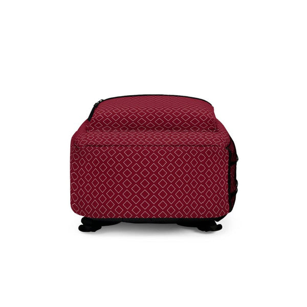 Backpack: Crimson Grid