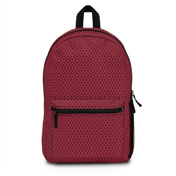 Backpack: Crimson Grid