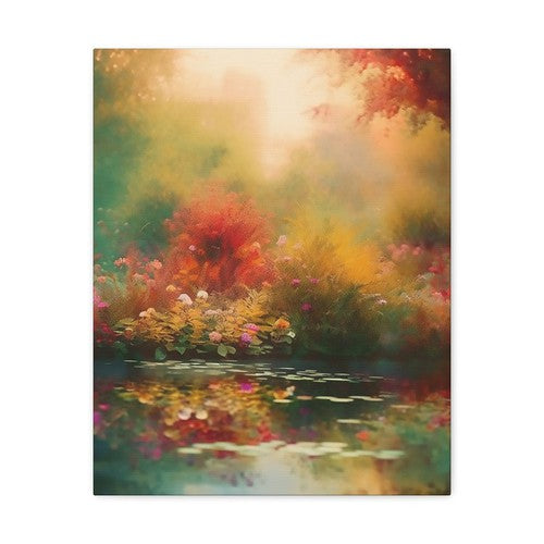 Canvas: Garden Pond