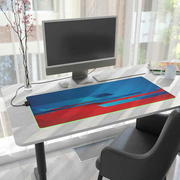 LED Gaming Mouse Pad: Digital Fusion