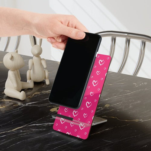 Mobile Display Stand: Alluring Hearts