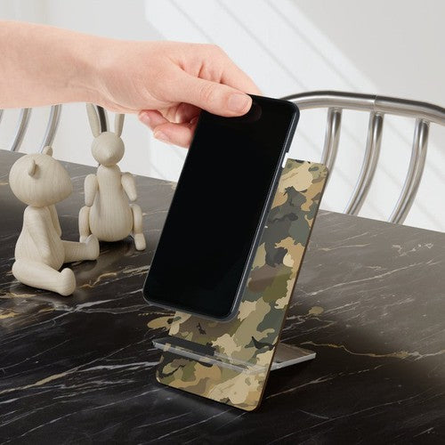 Mobile Display Stand: Army Camo I