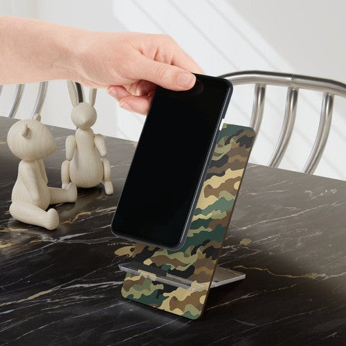 Mobile Display Stand: Army Camo II