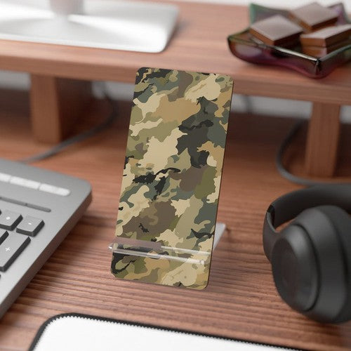 Mobile Display Stand: Army Camo I