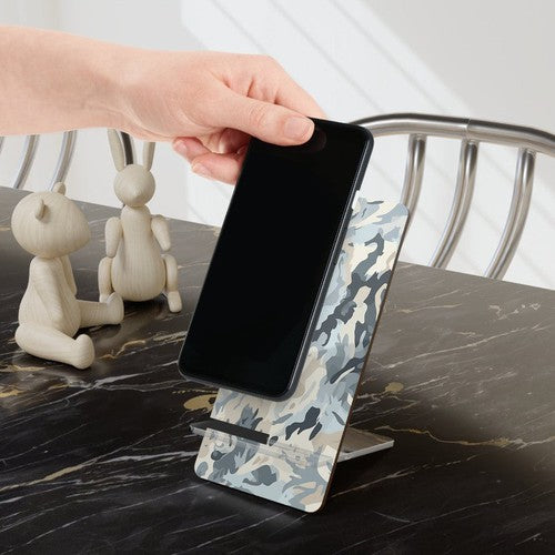 Mobile Display Stand: Artic Camo I