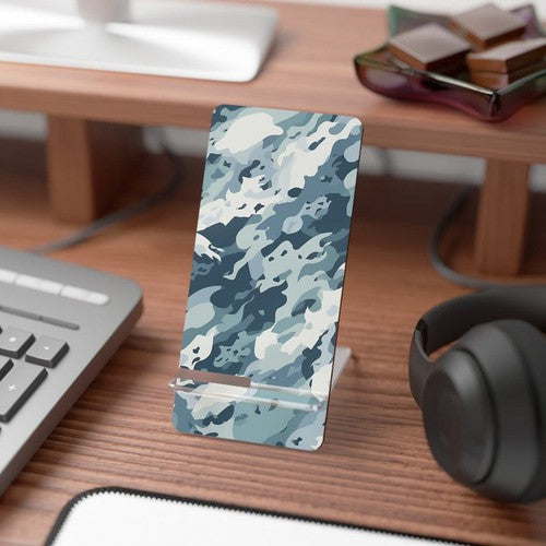 Mobile Display Stand: Artic Camo II