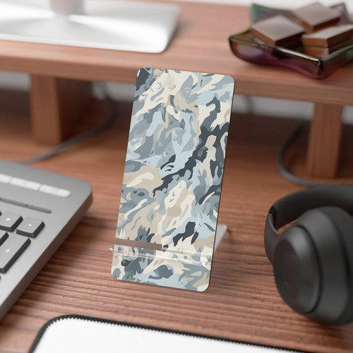 Mobile Display Stand: Artic Camo I