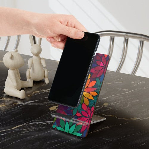Mobile Display Stand: Bold Floral