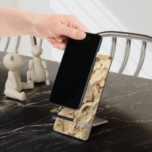 Mobile Display Stand: Desert Camo I