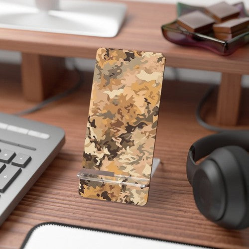 Mobile Display Stand: Desert Camo II