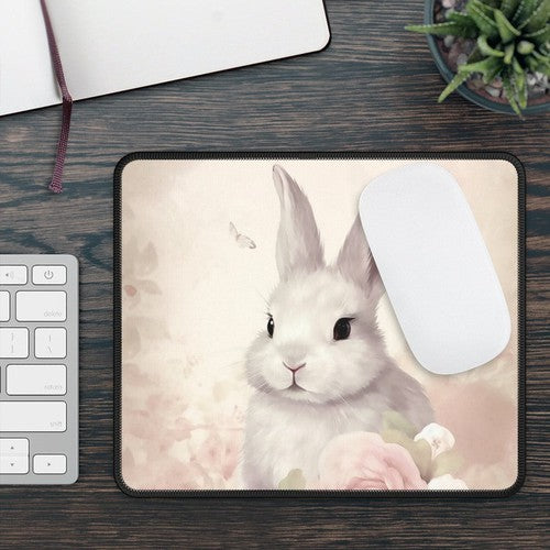 Mouse Pad: Vintage Bunny I