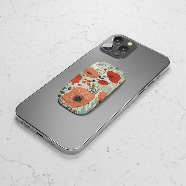 Phone Grip: Colorful Poppies