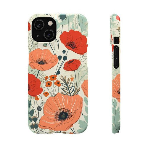 Snap Case: Colorful Poppies