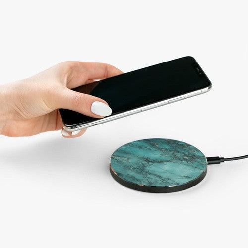 Wireless Charger: Elegant Teal