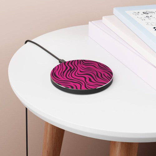 Wireless Charger: Fuchsia Frenzy