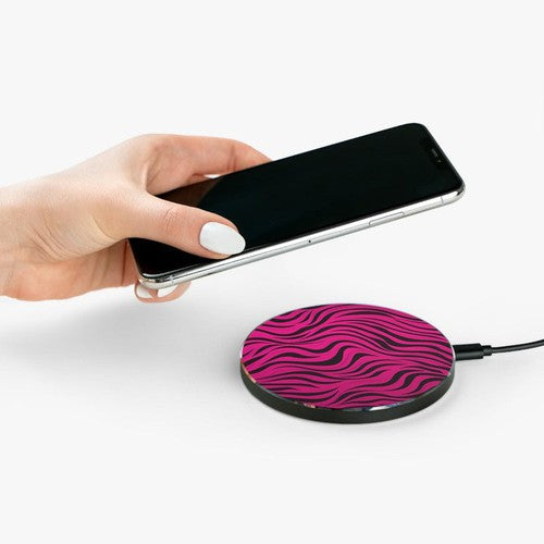 Wireless Charger: Fuchsia Frenzy