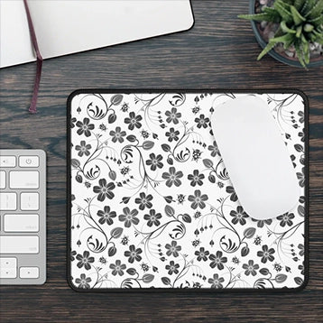 Mouse Pad: Monochrome Garden