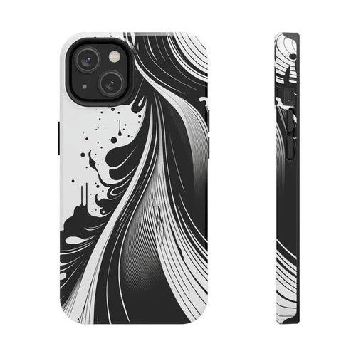 iPhone Tough Case: Abstract Lines
