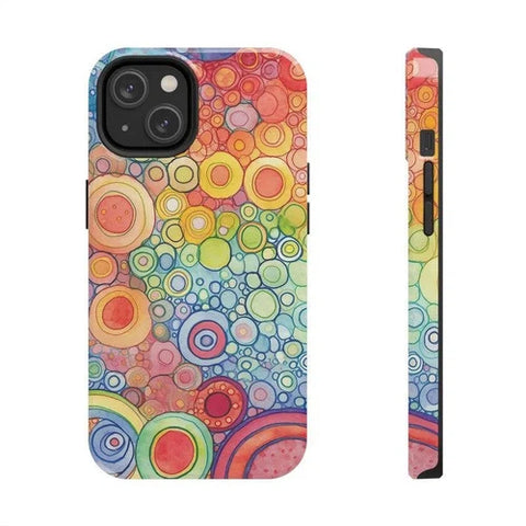 iPhone Tough Case: Colorful Spheres