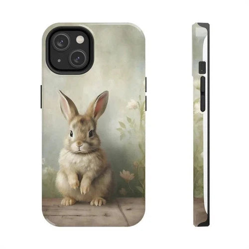 iPhone Tough Case: Vintage Bunny II