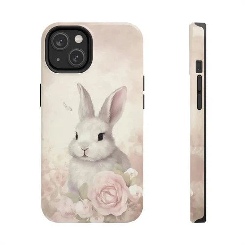 iPhone Tough Case: Vintage Bunny I