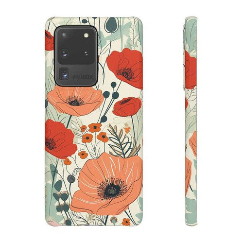 Snap Case: Colorful Poppies